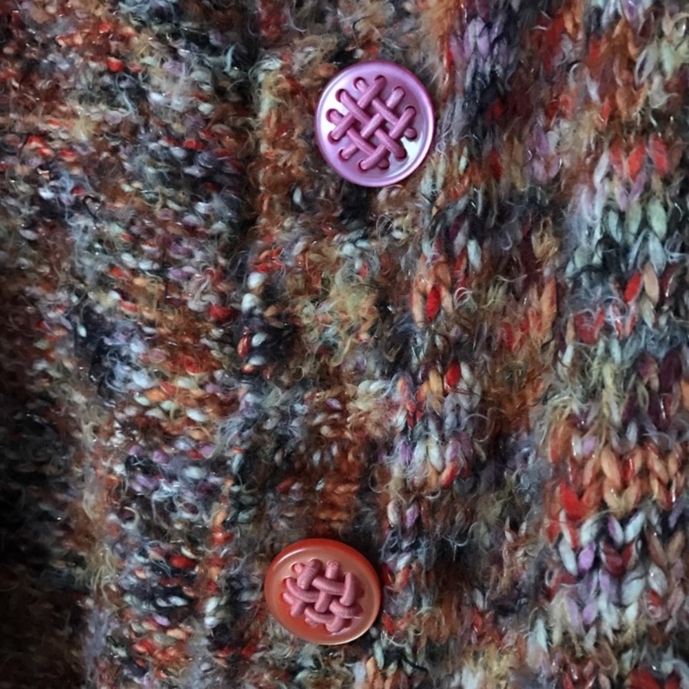 Oversized Colorful Cardigan - Picture 2 of 3